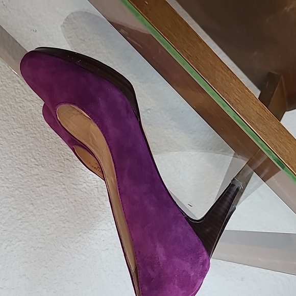 Cole Haan purple suede pumps size 8.5 💜 - Picture 14 of 14